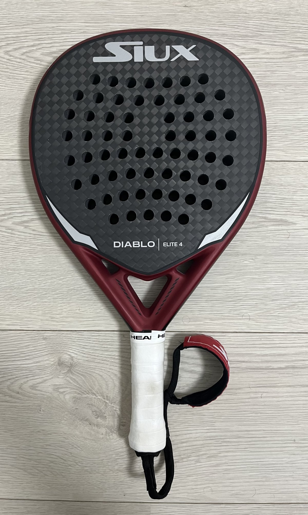 Head Diablo Elite 4 racchetta da tennis + scarpe - rosso/nero - ottimo stato