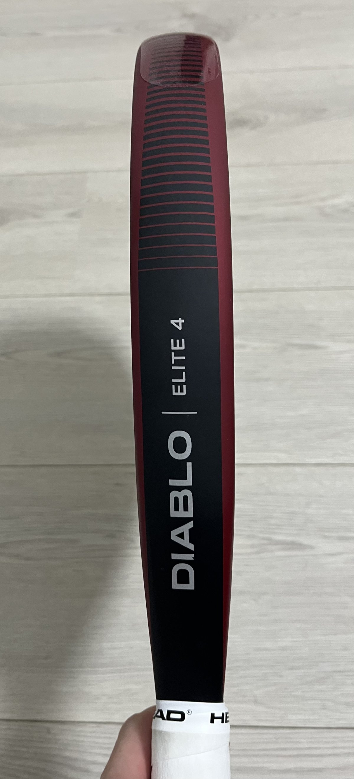 Head Diablo Elite 4 racchetta da tennis + scarpe - rosso/nero - ottimo stato